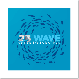 WAVE Foundation 25th Anniversary with Fish Posters and Art